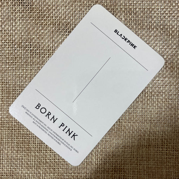 BLACKPINK ROSE #2 [ Born Pink ] Official Photocard, Gray Ver. / New, Rare / Gift