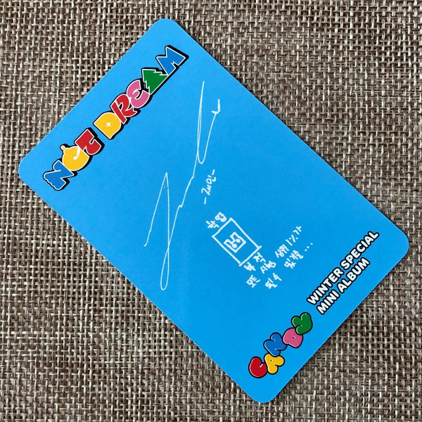 NCT DREAM JAEMIN [Winter Special Candy] Official Photocard, Digipack Ver. / Gift