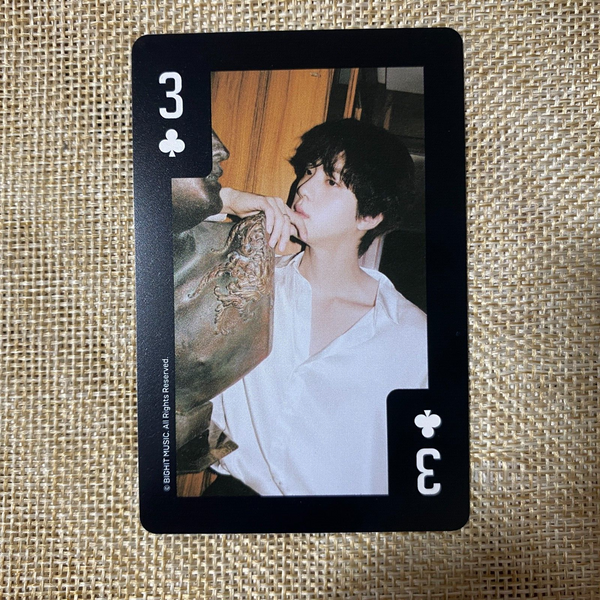 BTS JIN [Global FC ARMY Membership Kit 9th Trump] Photocard Set / New, Rare /+G