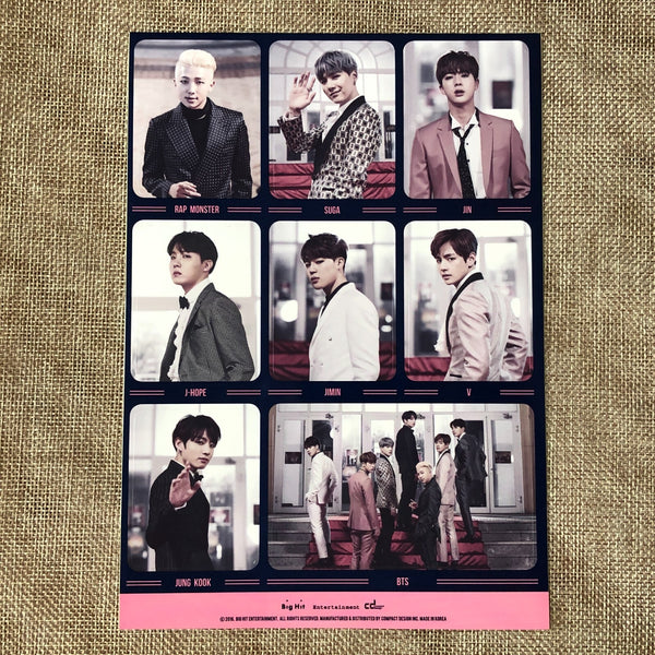 BTS GROUP [ HYYH On Stage Epilogue ] Official Sticker Set / New / Gift