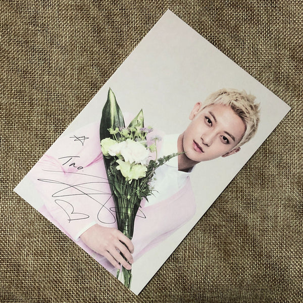 EXO TAO [ Nature Republic ] Official Limited Postcard / New / Gift