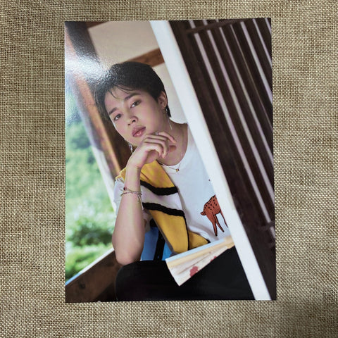 BTS JIMIN [ 2019 Summer Package ] Mini Poster Photocard / New, Rare / Gift