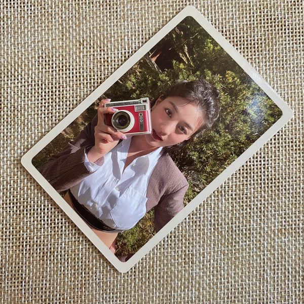 TWICE JIHYO[ Between 1&2 12 POB Preorder Official Photocard ] New / +Gift