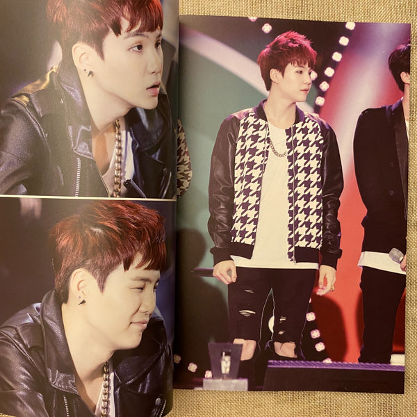 BTS SUGA [LOVE ATTACK Exhibition] Photobook SUGAFLOW, 144 pg 21x29 cm / Gift