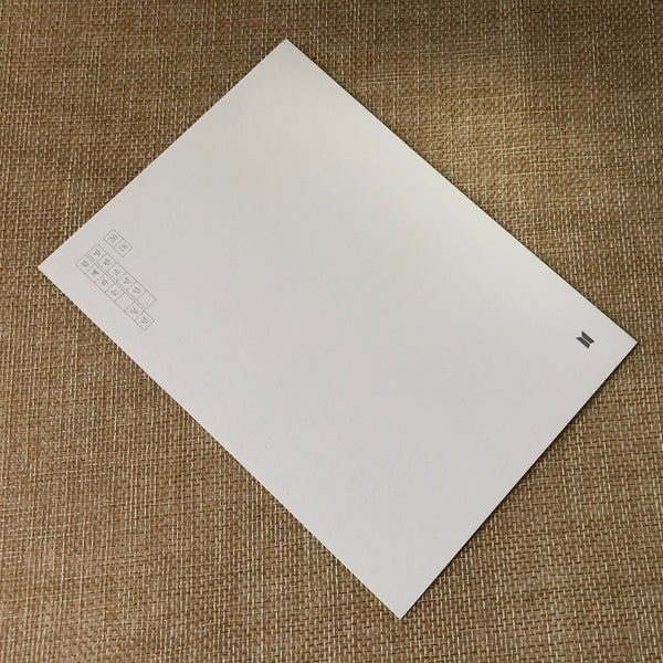 BTS JIMIN [ 2018 Season's Greetings ] Official Limited Postcard / New, Rare/Gift