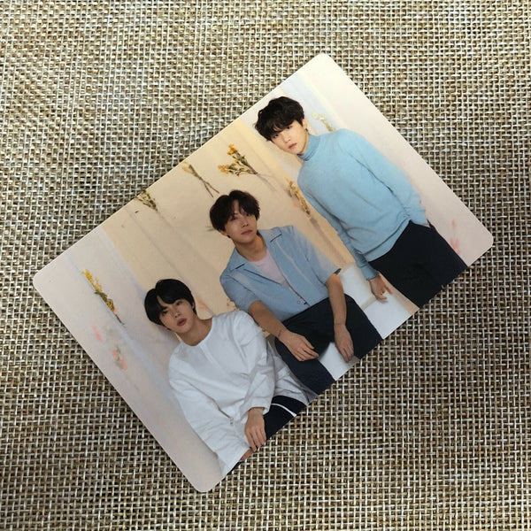 BTS JIN J-HOPE SUGA 6/12 [Love Yourself World Tour] Official Mini Photocard /+G
