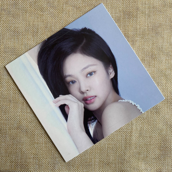 BLACKPINK JENNIE [THE ALBUM] Official Square Photocard Postcard, 15cm / Gift