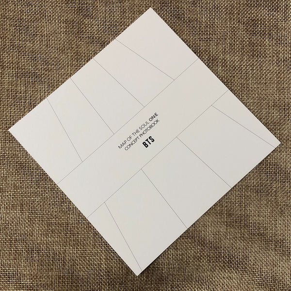 BTS JUNGKOOK [MAP OF THE SOUL MOS ON:E Concept Book] Square Postcard / Gift