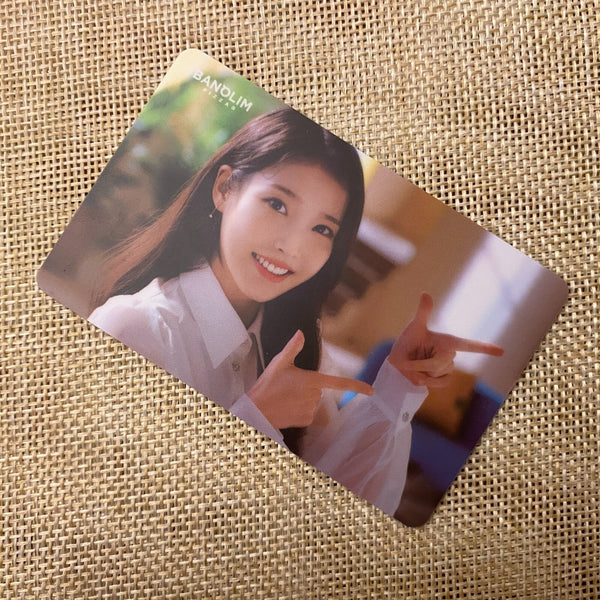 IU #11 [ BANOLIM Pizza ] Official AR Photocard, Limited PVC / New, Rare / Gift