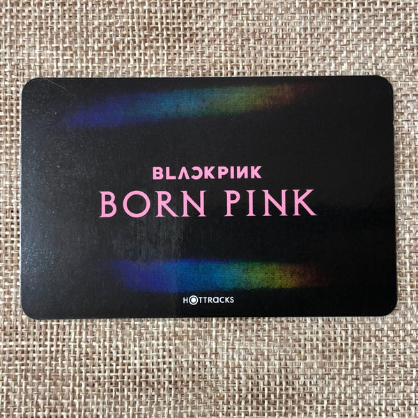 BLACKPINK GROUP [ Born Pink ] Official Photocard, HOTTRACKS / New / Gift