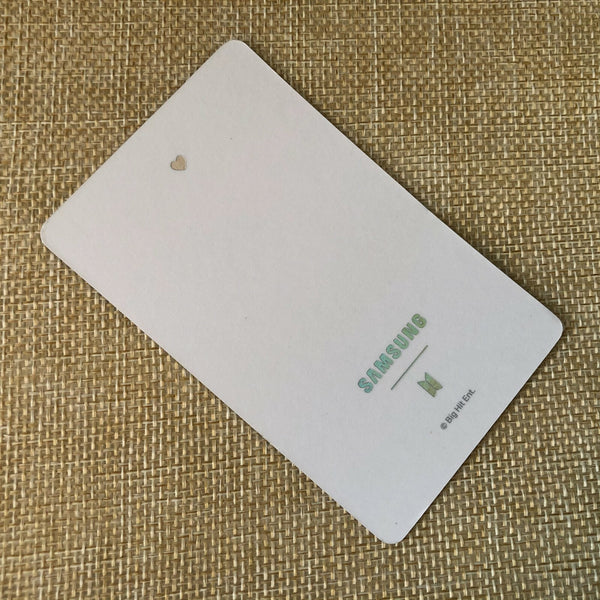 BTS JUNGKOOK [ Samsung Galaxy Buds ] Official Photocard, Weverse / New / Gift