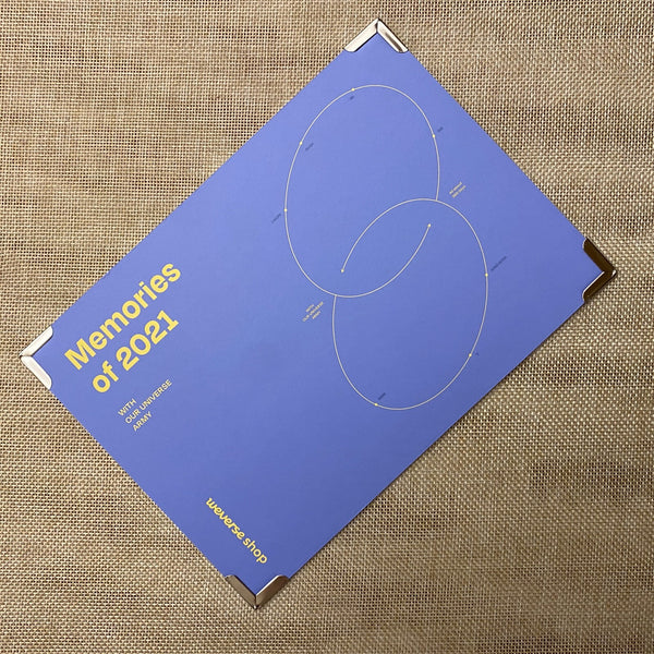 BTS GROUP [2021 Memories Weverse] Official Photo Frame Stand / New, Rare / Gift