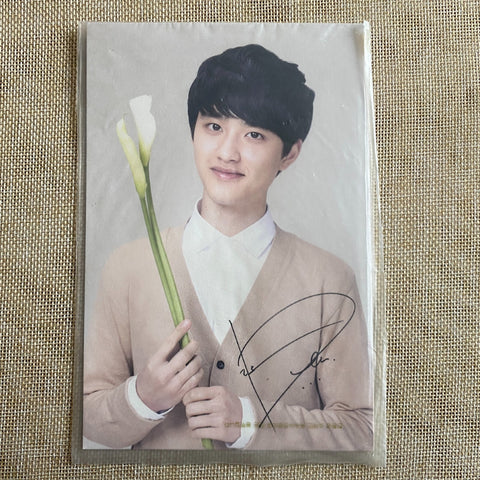 EXO D.O. [Nature Republic] Official Limited Postcard Photocard / New, Rare /+G