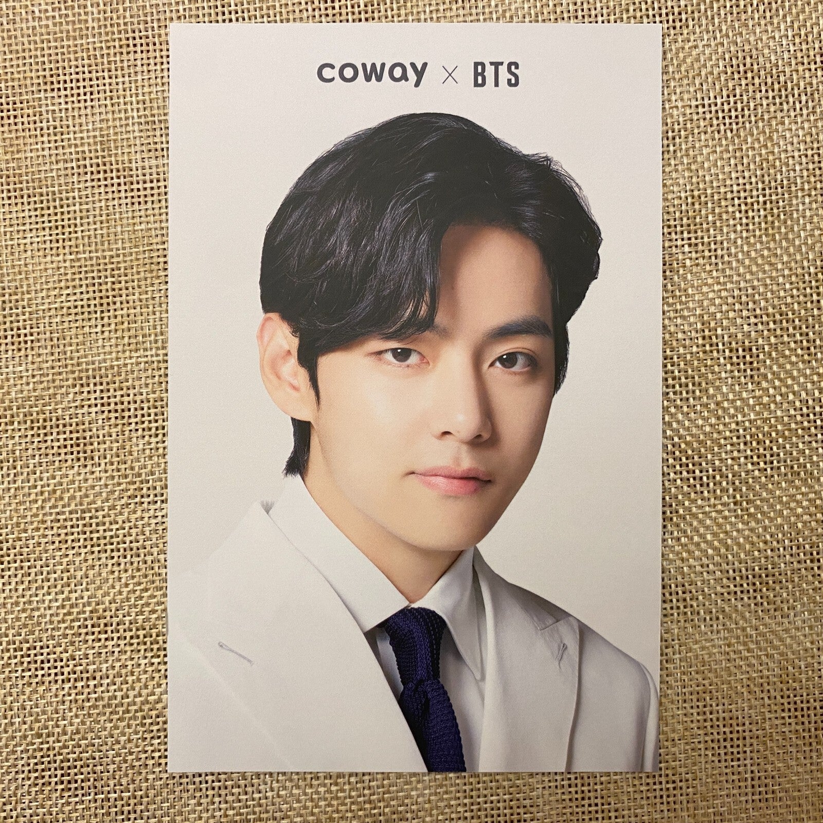 BTS V #2 [ BTS x COWAY ] Official Postcard Photocard Limited / New / Gift