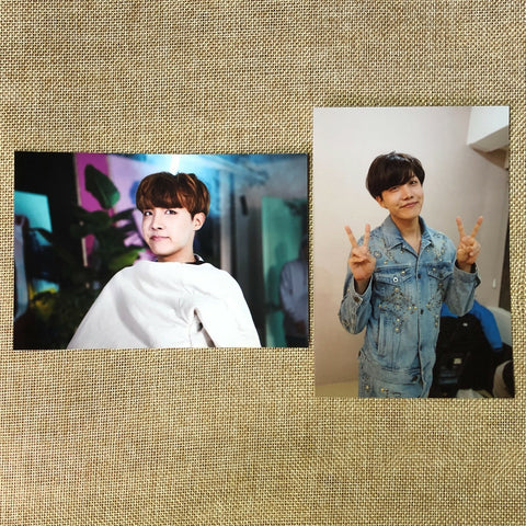 BTS J-HOPE #12 [Oh, always Exhibition] Official Live Photo Set of 2 / New / Gift