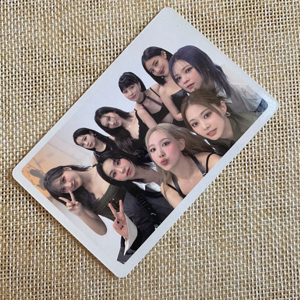 TWICE GROUP [ Between 1&2 POB Preorder Official Photocard ] Cryptogrphy New/+G