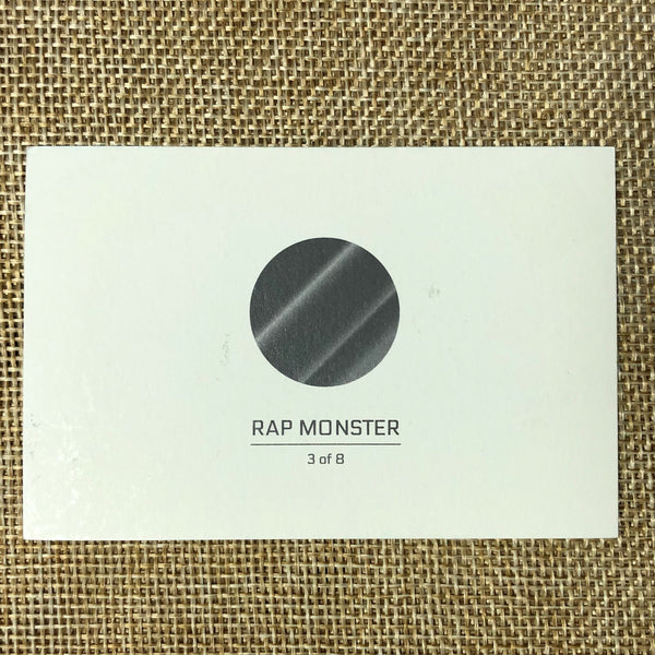 BTS RM 3/8 [ The Wings Tour Final Concert ] Official Mini Photocard / New / Gift