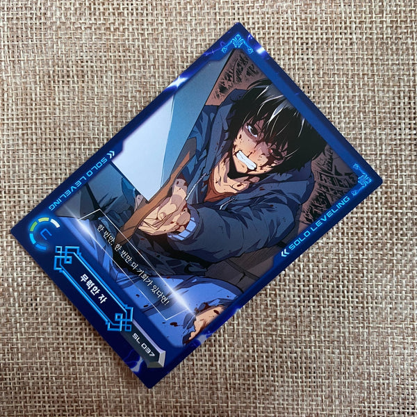 Solo Leveling SL 037 C Card | Sung Jin-woo | Korean Webtoon | Official D&C Media