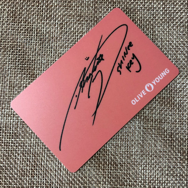 SHINEE KEY [ Olive Young ] Official Photocard / New / Gift