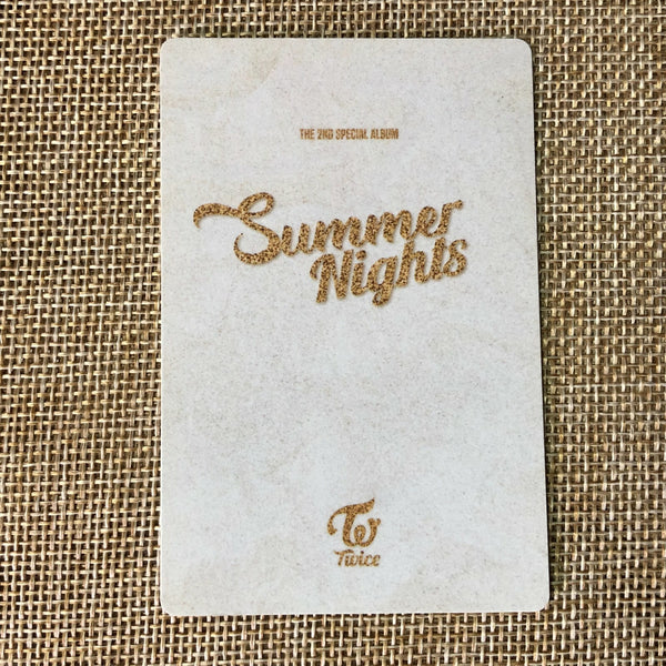 TWICE MINA [ Summer Nights Pre-Order ] Official Photocard, 5th Mini / New / Gift