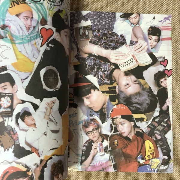 EXO GROUP [ XOXO Photobook ] Official 1st Album KISS Ver / New, Rare / Gift