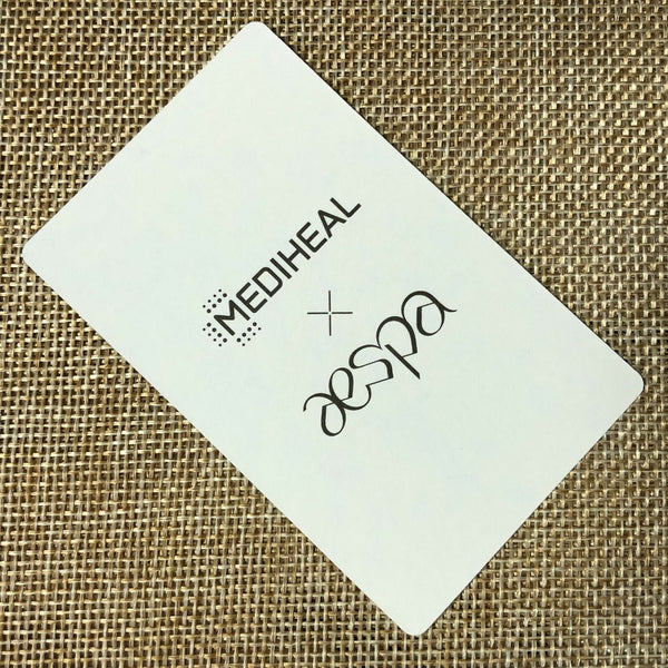 AESPA WINTER [ MEDIHEAL ] Official Photocard, SM TOWN / New / Gift