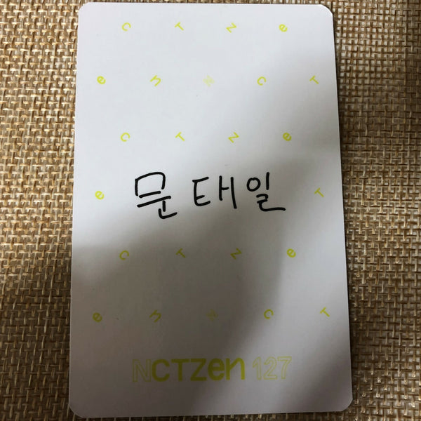 NCT Dream TAEIL [ Welcome KIT NCTZEN ] Official Photocard, 127 Wayv / New / Gift