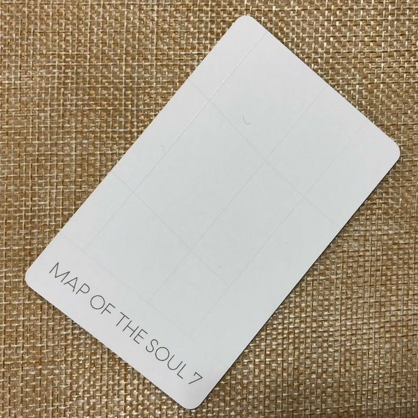 BTS JUNGKOOK [ Map Of The Soul 7 ] Official Photocard, Album Ver 2 / New / Gift