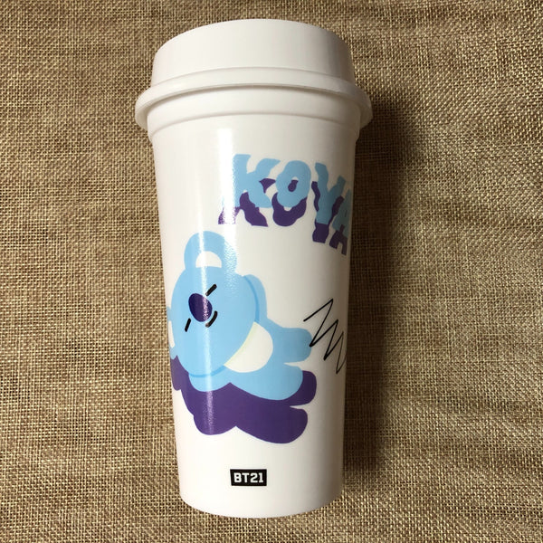 BTS [ BT21 DUNKIN DONUTS ] Official Limited Reusable Cup / New / Gift