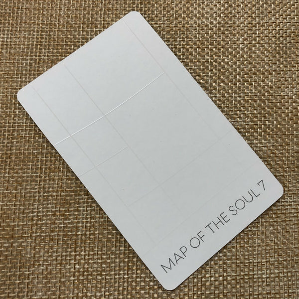 BTS V [ Map Of The Soul 7 ] Official Photocard, Ver 3 Album / New / Gift