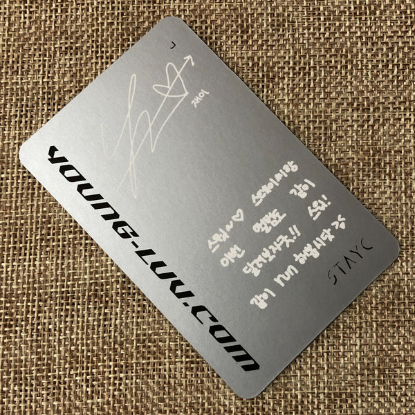 STAYC J #2 [ YOUNG-LUV.COM ] Official Photocard, 2nd Mini / New / Gift