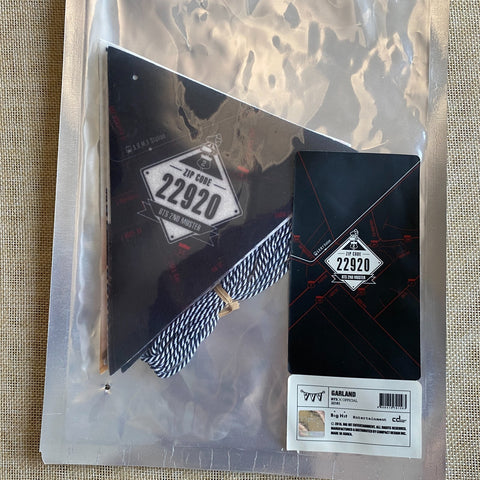 BTS GROUP [ 22920 2nd Muster ] Official Garland / New, Ultimate Rare / Gift