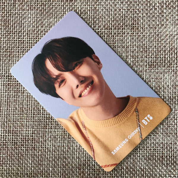 BTS J-HOPE [ Samsung Galaxy JAPAN Limited ] Official Photocard / New / Gift