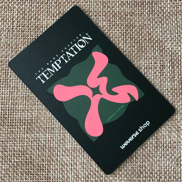 TXT BEOMGYU [THE NAME CHAPTER TEMPTATION Weverse POB] Official Photocard / Gift