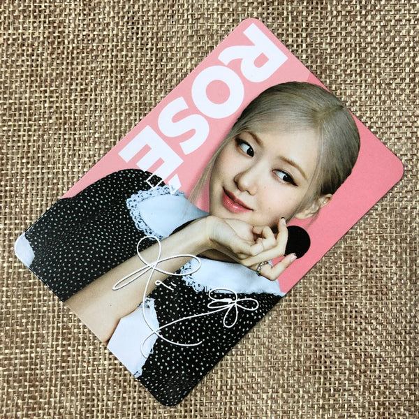 BLACKPINK ROSE [ OREO X BLACKPINK ] Official Limited Photocard / New / Gift