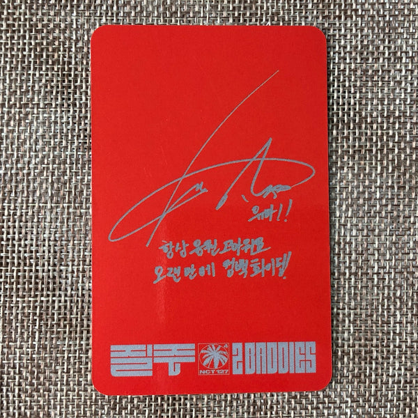 NCT 127 YUTA [ BADDIES ] Official Photocard, 2 Baddies Ver / New / Gift