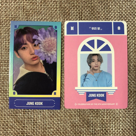 BTS JUNGKOOK [FESTA D-Day Calendar 8th Anniversary] Official Photocard Set /+G