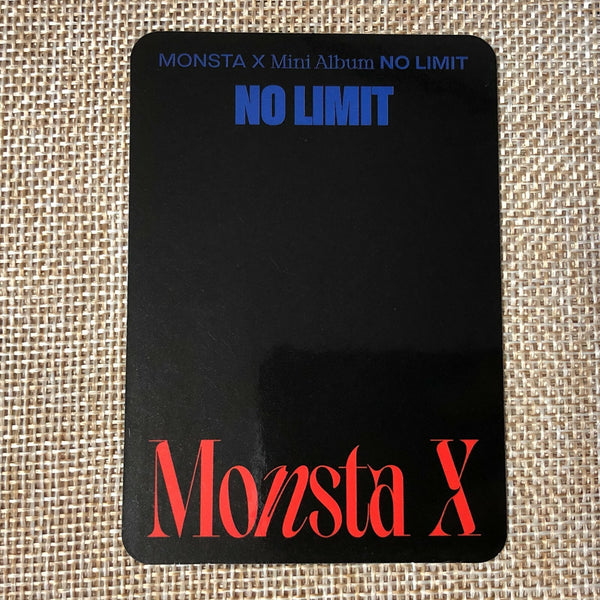 MONSTA X JOOHEON HYUNGWON [No Limit] Official Photocard, Mini Album / New / Gift