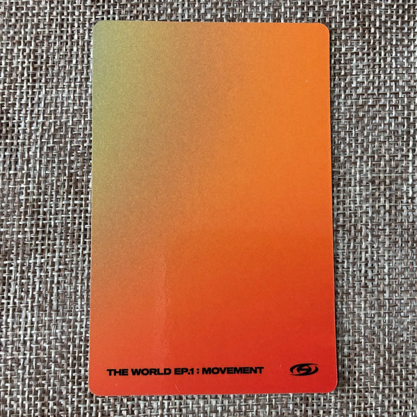 ATEEZ YUNHO [THE WORLD EP.1 : MOVEMENT] Official Photocard, Z Ver. / New / Gift