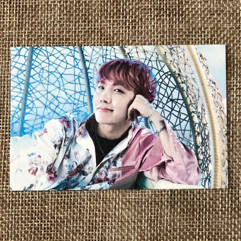 BTS J-HOPE 6/8 [The Wings Tour 2017 Live Trilogy] Official Mini Photocard / Gift