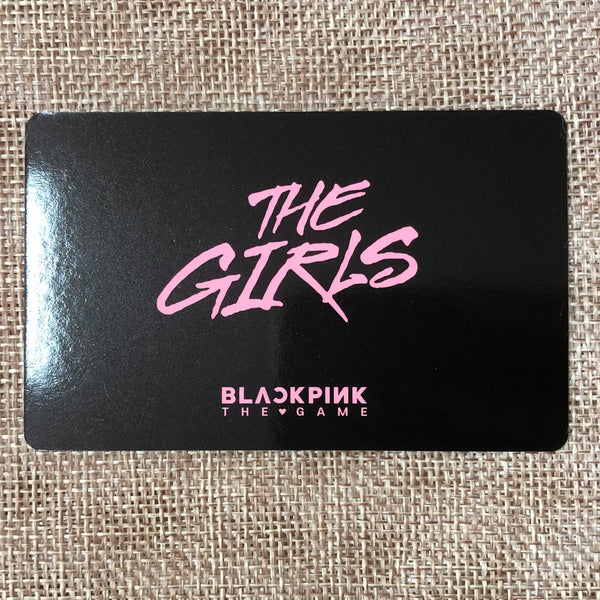 BLACKPINK ROSE [THE GAME The Girls] Official Photocard, Stella Ver. / New / Gift