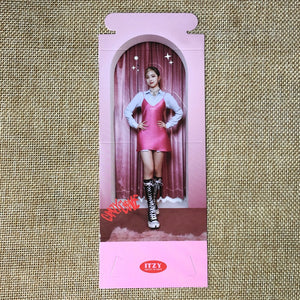 ITZY RYUJIN [CRAZY IN LOVE] Official Standing Card Photocard, 1st Album / Gift