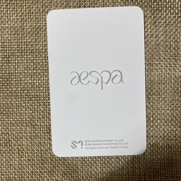 AESPA KARINA [ Black Mamba Official Lenticular Photocard ] New, Rare / Gift