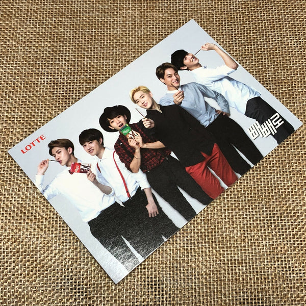 EXO GROUP #3 [ Lotte Pepero Day ] Official Photocard, EXO-K / New, Rare / Gift