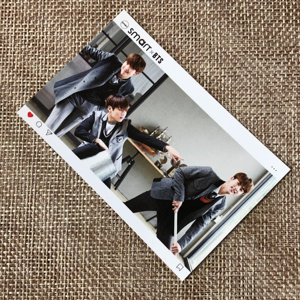 BTS RM JUNGKOOK JIN [BTS X Smart Uniform] Official Photocard / New, Rare / Gift