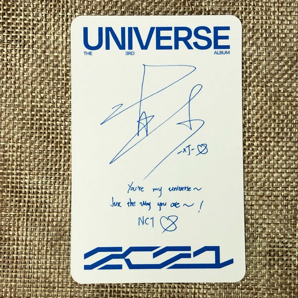 NCT 2021 XIAOJUN [ UNIVERSE ] Official Photocard, Jewel Case Ver. / New / Gift