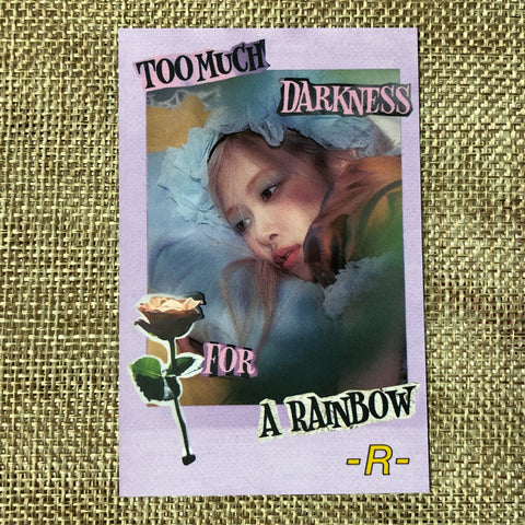 BLACKPINK ROSE #2 [ -R- ] Official Special Photocard, 1st Single / New / Gift