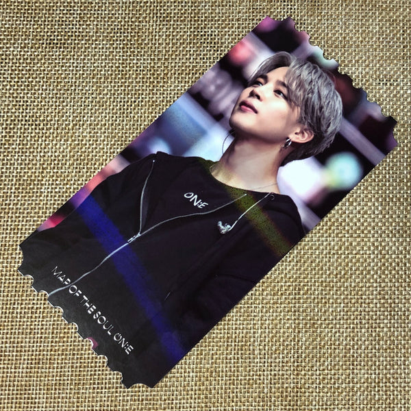 BTS JIMIN [ Map of the Soul ON:E DVD ] Hologram Ticket Photocard / New / Gift