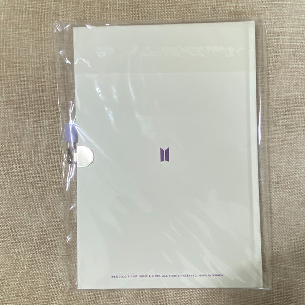 BTS GROUP [ 2022 Deco KIT ] Official Note Book with lock & key /New, Rare / Gift