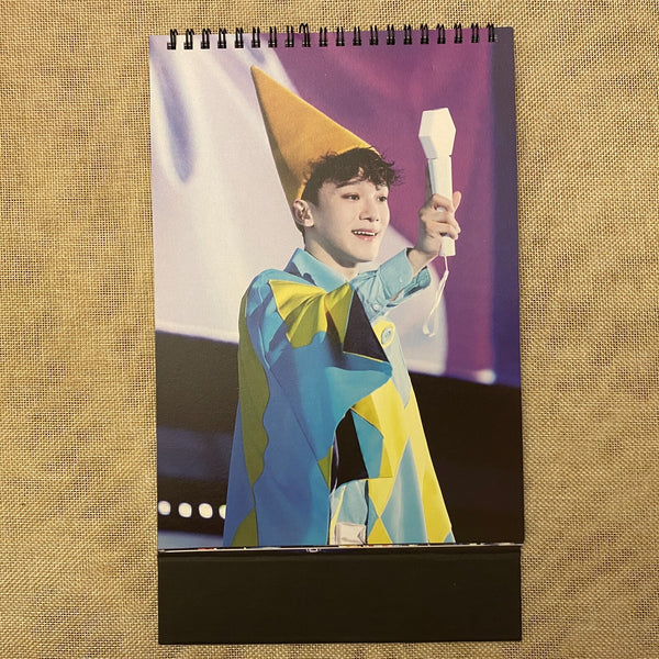 EXO CHEN [ 2018 Exhibition LOVE & LIKE Photo Calendar ] New, Rare / +Gift